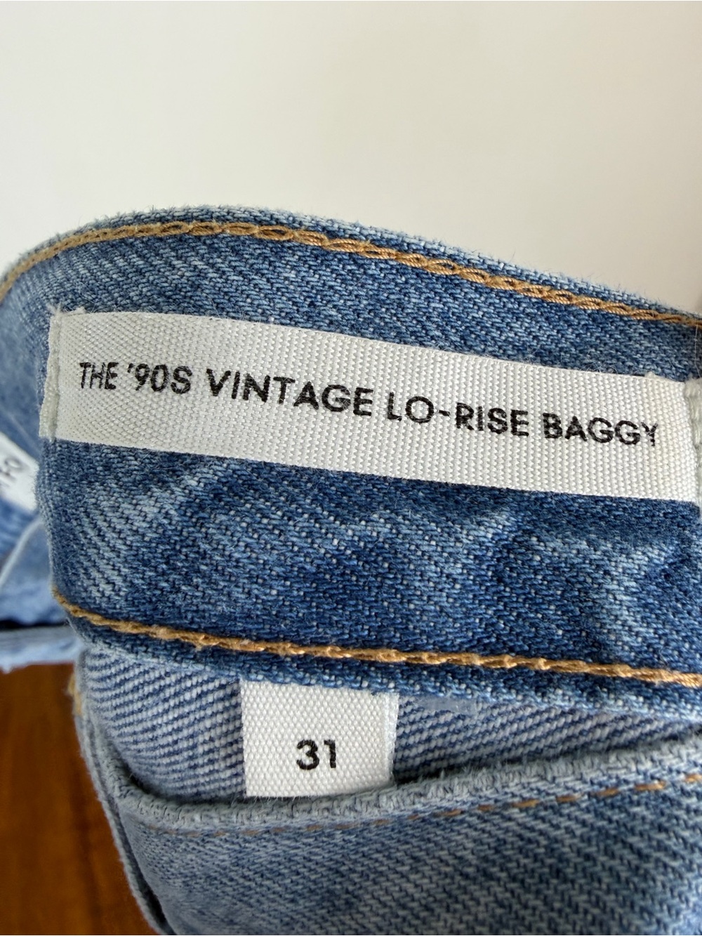 Aritzia Denim Forum The '90s Iggy Lo-Rise Baggy Jeans Size 31 - Picture 7 of 8